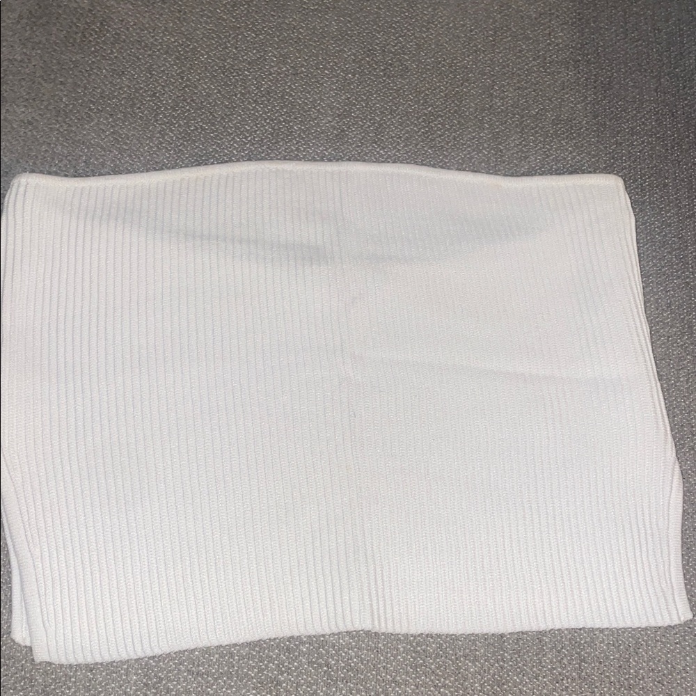 Love Tree White Textured Top